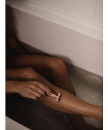 Rose Safety Razor - Brass Single-Blade Long-lasting & Sustainable | International Shipping Available - Buy Online on GoSupps.com