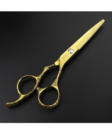 Golden Professional Hairdressing Scissors Set - 6 Inch & 7 Inch | Premium Quality for Stylists & Barbers - Buy Online on GoSupps.com