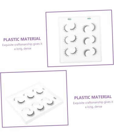 POPETPOP False Eyelashes 6 Pairs Natural Eyelashes Girls Beauty Cosmetics Realistic False Eyelashes - Buy Online on GoSupps.com