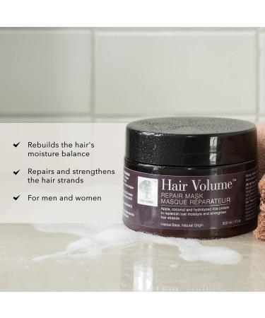 NEW NORDIC Hair Volume Repair Mask - Rebuild Moisture Balance for Dry Damaged Hair - Promotes Natural Growth - Strengthens and Volumizes - Men and Women - Buy Online on GoSupps.com