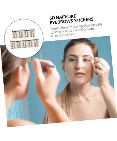 FOMIYES 72 sheets Sticker Transfer Tattoos Artificial Transfers Hairlike Temporary Eyebrows Eyebrow False - Buy Online on GoSupps.com