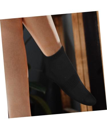 minkissy 4 Pairs Combed Cotton Socks Low-cut Liners Socks Unisex Socks Summer Socks All Season Cotton Socks Breathable Sports Stockings Sports Breathable Stockings Low-cut Liner Socks Black Grey 21x5x0.3cm - Buy Online on GoSupps.com