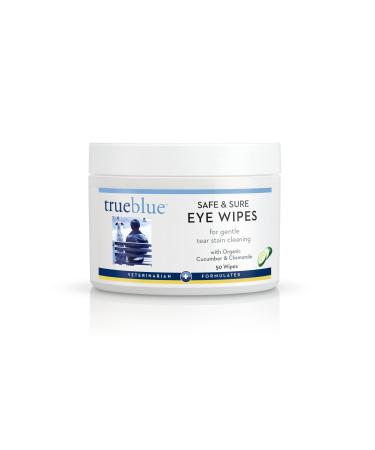 TrueBlue Dental, Ears, and Eyes Wipes for Dogs, Cats, & Puppies Safe & Sure Eye Wipes