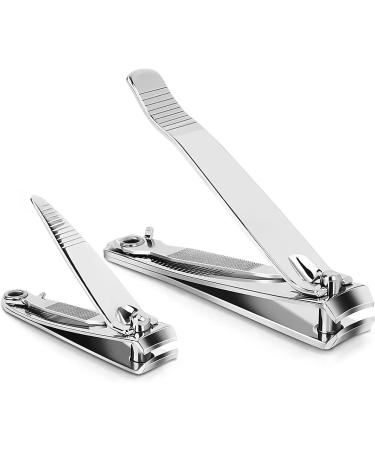 Nail Clipper Premium Stainless Steel Fingernail and Toenail Clipper Cutters Fingernail Clipper Cutters with Nail File Sharp (Color : Key Buckle) - Buy Online on GoSupps.com