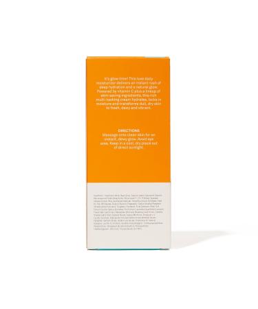 Bliss Glow Rush Vitamin C Luminous Daily Moisturizer | Brightening Hydrating & Soothing | With Ultra-Stable Vitamin C Vitamin E Squalane & Shea Butter - Buy Online on GoSupps.com