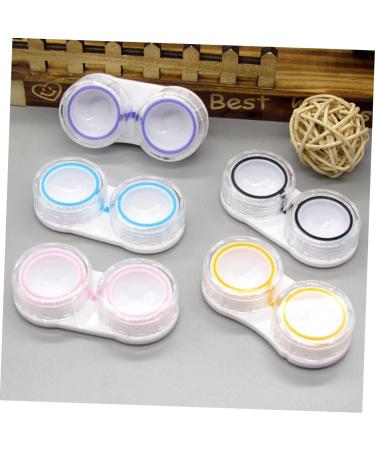 Shop Lurrose 15-Piece Lens Container Set - Travel-Safe Transparent Lens Organizer & Cute Accessories for Contacts - Ideal for International Shipping - Buy Online on GoSupps.com