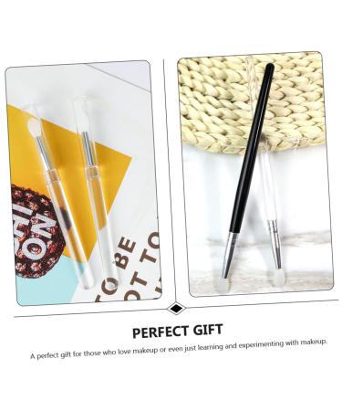 POPETPOP 12 Pcs Silicone Lip Brush Set - Makeup Beauty Tools for Lipstick & Eye Shadow - Portable Applicators & Accessories - Buy Online on GoSupps.com