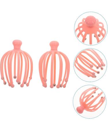 Buy TOVINANNA Head Massager - 2 STK Stainless Steel Headgear & Octopus Back Scratch Massage Device - International Shipping Available - Buy Online on GoSupps.com