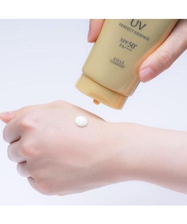 Kose SUNCUT Perfect UV Essence 80g SPF50+/PA++++ - Buy Online on GoSupps.com