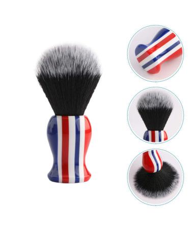 Lurrose Soft Bart Brush & Mustodle Brush Soap Bowl Set - Barber Hair Brush & Safety Razor Stand for Men - Premium Resin Grooming Kit - Buy Online on GoSupps.com