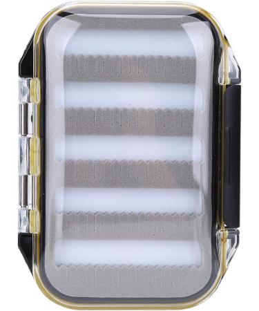 Weiyirot Portable Small Lure Box - Plastic Fishing Lures Holder with Foam Pad - Black Zigzag Design - Buy Online on GoSupps.com