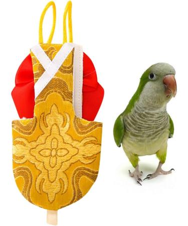 Buy MipCase Imperial Breaking Roba Layer Papery Windula Accessories - Washable XL Nymphensittich Inserts for Funny Pet Clothing - Sweet Yellow Pilot Loop - Buy Online on GoSupps.com
