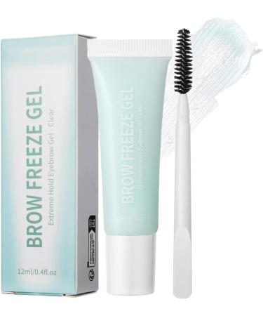 Makeup Eyebrow Gel Light Eyelash Glue 12ml Waterproof Long Lasting Natural Quick Dry Gel with Applicator for Daily Use Party Wedding and Travel Women - Buy Online on GoSupps.com