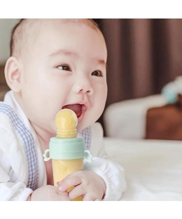 Baby Fruit Feeder - Soft Silicone Snack Pacifier & Massage Toy for Toddlers | Safe Easy to Use Green Design - Buy Online on GoSupps.com