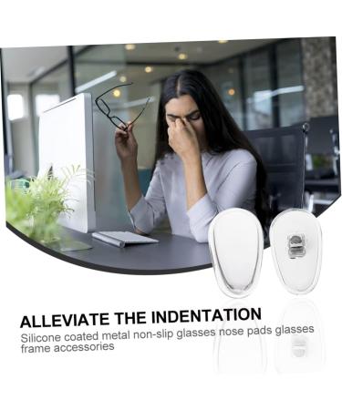 Buy Gleavi Silicone Nose Pads for Glasses | 12 Pairs Slide-Resistant Sunglasses & Eyewear Accessories - International Shipping Available - Buy Online on GoSupps.com