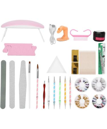Nail Light Nail Art Dotting Pen for Home Nail Salon Extension Gel Set with Portable USB Nail Polish Dryer - Buy Online on GoSupps.com