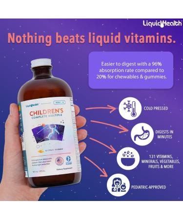LIQUIDHEALTH Prenatal/Postnatal Multivitamin Adult Complete Multiple & Children's Complete Multiple Whole Family Vitamin Bundle - Overall Health for Moms Dads & Kids - Made in USA Vegan Non-GMO - Buy Online on GoSupps.com