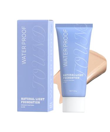 Liquid Foundation MakeupLong Lasting Full Coverage Liquid Concealer For Women Face Care Cosmetics for Daily Use Travel and Leisure 01 Classic Ivory