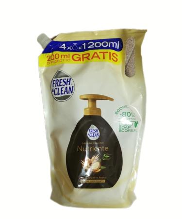 Fresh & Clean 6 Ecoricariques Fresh & Clean Argan Oil & Oat Nourishing Liquid Soap 1200ml