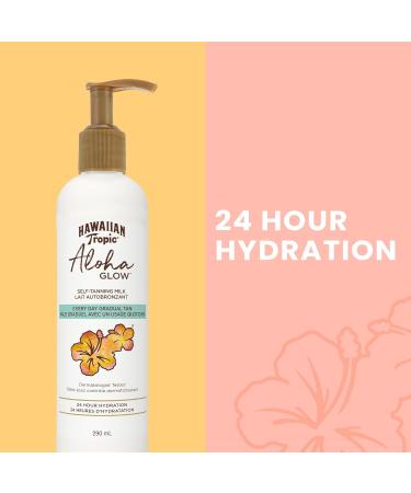 Hawaiian Tropic Aloha Glow Sunless Self-Tanning Milk Everyday Gradual Tan 290 ml. Packaging May Vary Lotion - Buy Online on GoSupps.com
