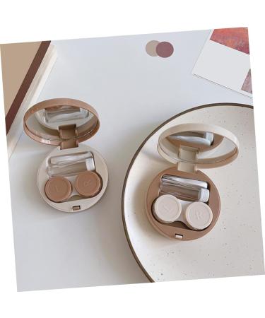 Clispeed Colored Contact Lens Holder - Portable Soakable Storage Case for Travel | Ideal Contact Lens Container Set - Buy Online on GoSupps.com