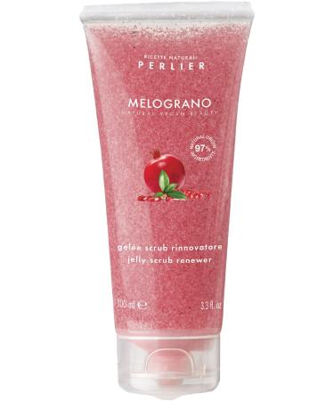 Perlier Grenade Gelee Gommage Visage - Renouveler et r g n rer - Formule avec 97% d'ingr dients d'origine naturelle - 100 ml