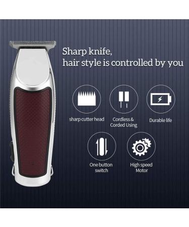 KouRy Professional Designer Clipper - Rechargeable Hair Clipper for Wet & Dry Cuts Taper Lever for Fading & Blending Includes Accessories & Facial Trimmers - Shop Internationally - Buy Online on GoSupps.com