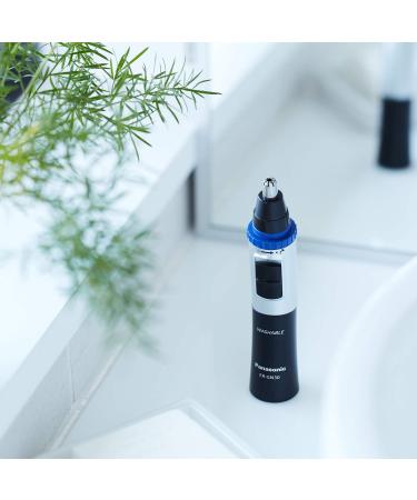 Panasonic ER-GN30-K Nose Ear Hair Trimmer in Blue - Precision Grooming Tool - Buy Online on GoSupps.com