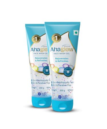AHAGLOW FACE WASH 200GM PACK OF 2