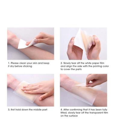 Scar Concealer Tape for Body Skin - Lightweight and Comfortable Covering Sticker for Men and Women (Translucent Light Skin Tone 2) - Buy Online on GoSupps.com