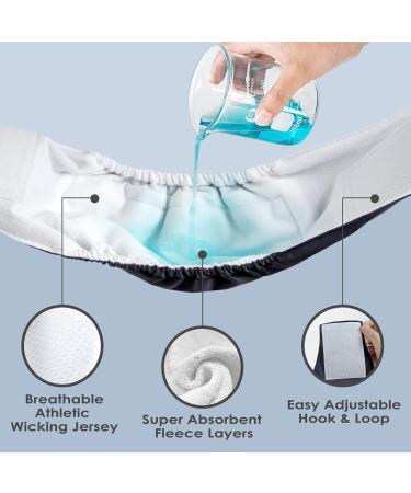Premium Washable Belly Bands for Male Dogs - 3 Pack (Large Blue Jeans) | Dog Diapers & Belly Bands - Buy Online on GoSupps.com