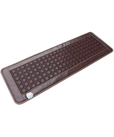 Legdor Mesh infrared heating pillows-effective full-body pain relief-flexible mat adjustable time 138 Jade-Turmalin stone-59.05 "X 19.68"