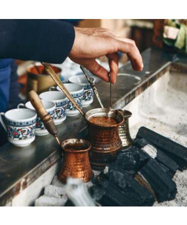 Mehmet Efendi Turkish Coffee 100 gramm x 10 Packs - Buy Online on GoSupps.com