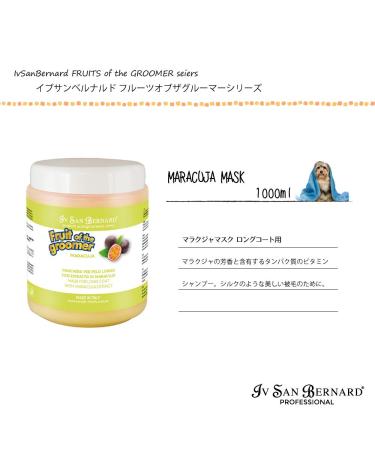 Iv San Bernard Fruits Mascara Maracuja 1000 ml - Banana | International Shipping Available - Buy Online on GoSupps.com