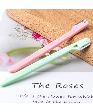 Mini Eye Brewing Pencil - Durable Stainless Steel Eyebrow Trimmers for Women | 2-Piece Makeup Tool Set - Buy Online on GoSupps.com