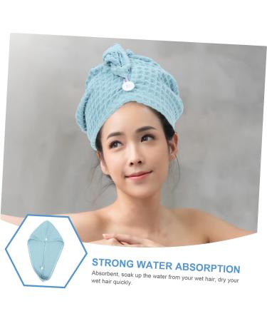 UTHCLO Quick Drying Shower Cap Dry Hair Turban Cap Shower Hair Cap Reusable Shower Caps for Women Shower Cap Large Hair Covers for Shower Dry Hair Cap Towel Hair Drying Cap Hair Towel - Buy Online on GoSupps.com