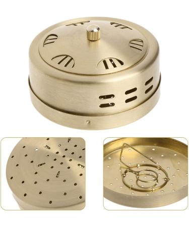 ZHONGJIUYUAN Copper Moxa Box - 4pcs Moxibustion Therapy for Pain Relief | International Shipping Available - Buy Online on GoSupps.com
