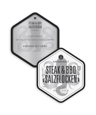 Ankerkraut Steak & BBQ Salt Flakes - 190g Shaker for Perfect Steaks Salads & Desserts | International Shipping - Buy Online on GoSupps.com