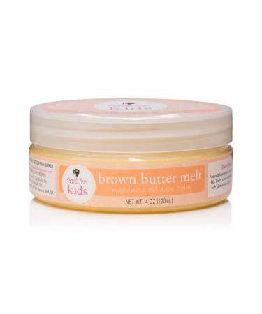 Camille Rose Kids Brown Butter Melt Mandarin Oil Hair Balm Helps to Sooth Scalp and Stimulate Growth 4 oz