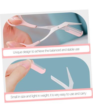 15-Piece Eyebrow Trimmer Kit for Women | Crescent Razor Scissors & Stainless Steel Tools | Perfect Shape & Precision | International Shipping - Buy Online on GoSupps.com