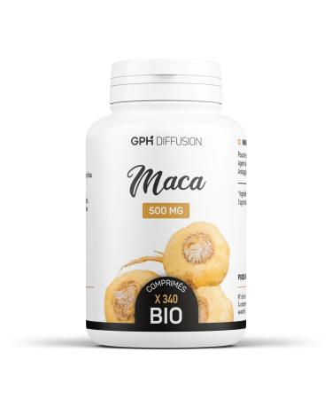 Organic Maca from Peru 500mg - 340 Tablets