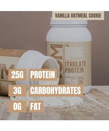 CBUM Itholate Whey Protein Powder | Vanilla Oatmeal Cookie Flavor | 25 Servings - Buy Online on GoSupps.com