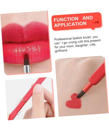 PLAFOPE 3pcs Retractable Lip Brush Cosmetics Brush Lipstick Applicator Makeup Brush Lip Balm Brush Makeup Tool Eyeshadow Applicator Eyeshadow Brush Lipstick Lip Mask Applicator - Buy Online on GoSupps.com