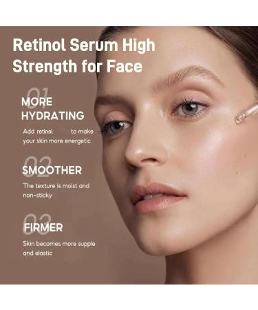 Retinoid 2% Emulsion Retinol Serum Facial Moisturiser for Women Retinol Anti-Aging Face Serum Retinol Serum for Face Hydrating Serum Anti Wrinkle Serum Fade Fine Lines Hydrating Moisturiser for Face - Buy Online on GoSupps.com