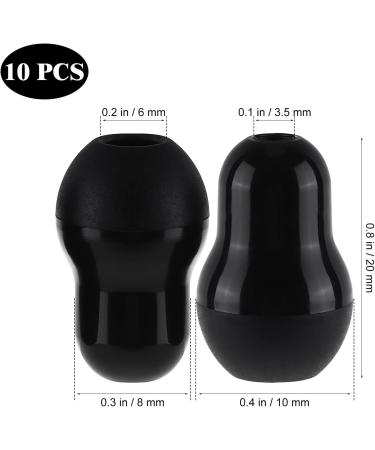 Universal Soft Silicone Stethoscope Ear Tip Replacement 10 Pieces 2.5mm Comfortable Fit for All Stethoscopes - Buy Online on GoSupps.com
