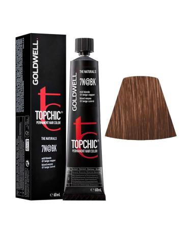GOLDWELL Topchic 7N BK Mid Blonde Beige Copper tb 60ml