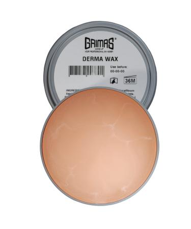 GRIMAS Skin Wax/Derma Wax Professional Modelling Wax for Designing Halloween Wounds Injuries Scars Deformation and More Elastic Highly Realistic (60 ml) skin-coloured