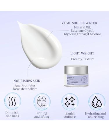 Tighten and Lift Neck Cream Neck Firming Cream-go Pure Tighten and Lift Neck Cream Neck Tightening Cream Anti Aging Smoothes Wrinkles Skin Tightening and Repair Decolletage Cream 50ml (2pc) - Buy Online on GoSupps.com