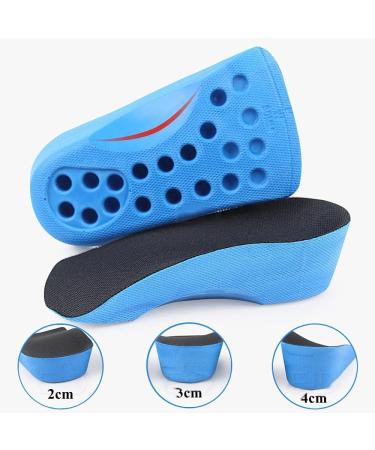 Shoe Insoles for Height Increase - Invisible Elevator Heel Inserts for Men & Women - Sports Lift Pads (2-4cm - Buy Online on GoSupps.com