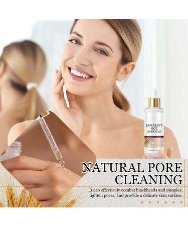 DULZEN Peel Shot Glow Rice Ampoule Duo Peel Shot Rice Duo Peeling Face with White Rice Gentle Rice Peeling for the Face Blackhead Remover Glow Rice Scrub for all skin - Buy Online on GoSupps.com